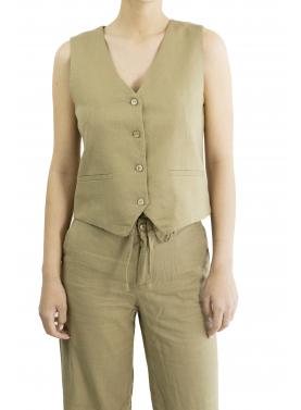 Gilet con bottoni  Only